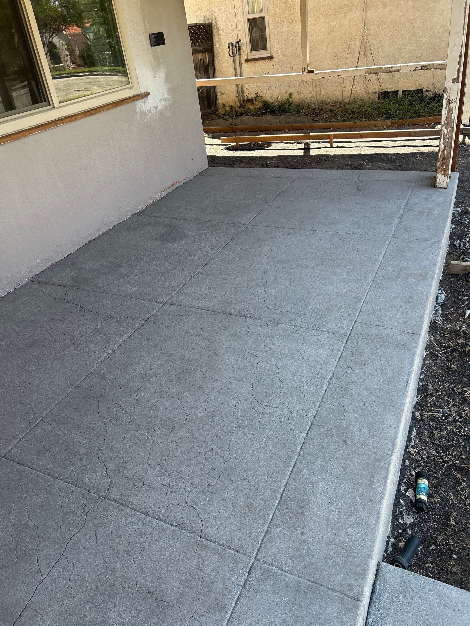 After Sandblasting Concrete In San Bernardino County