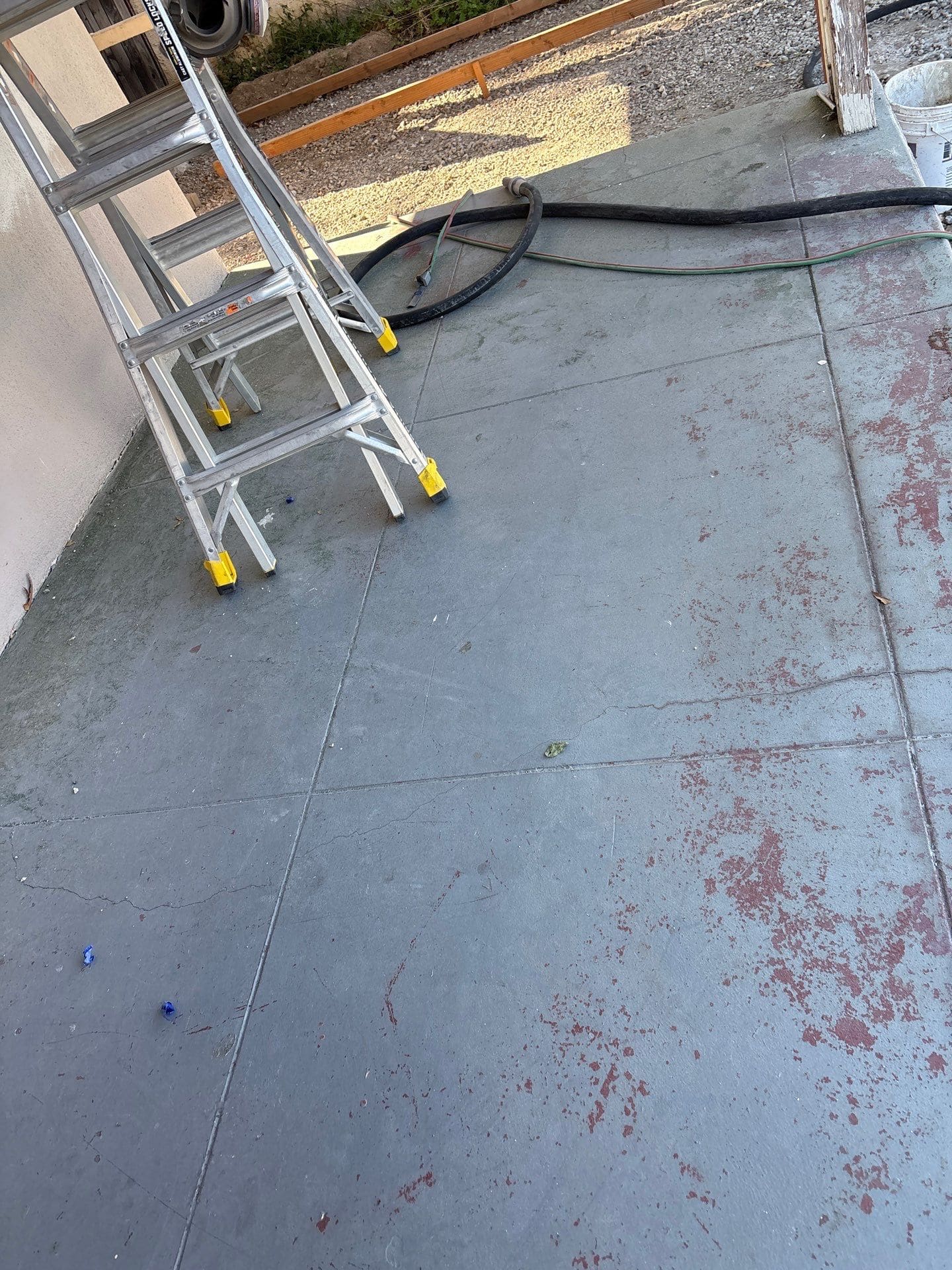 Before Sandblasting In San Bernardino County