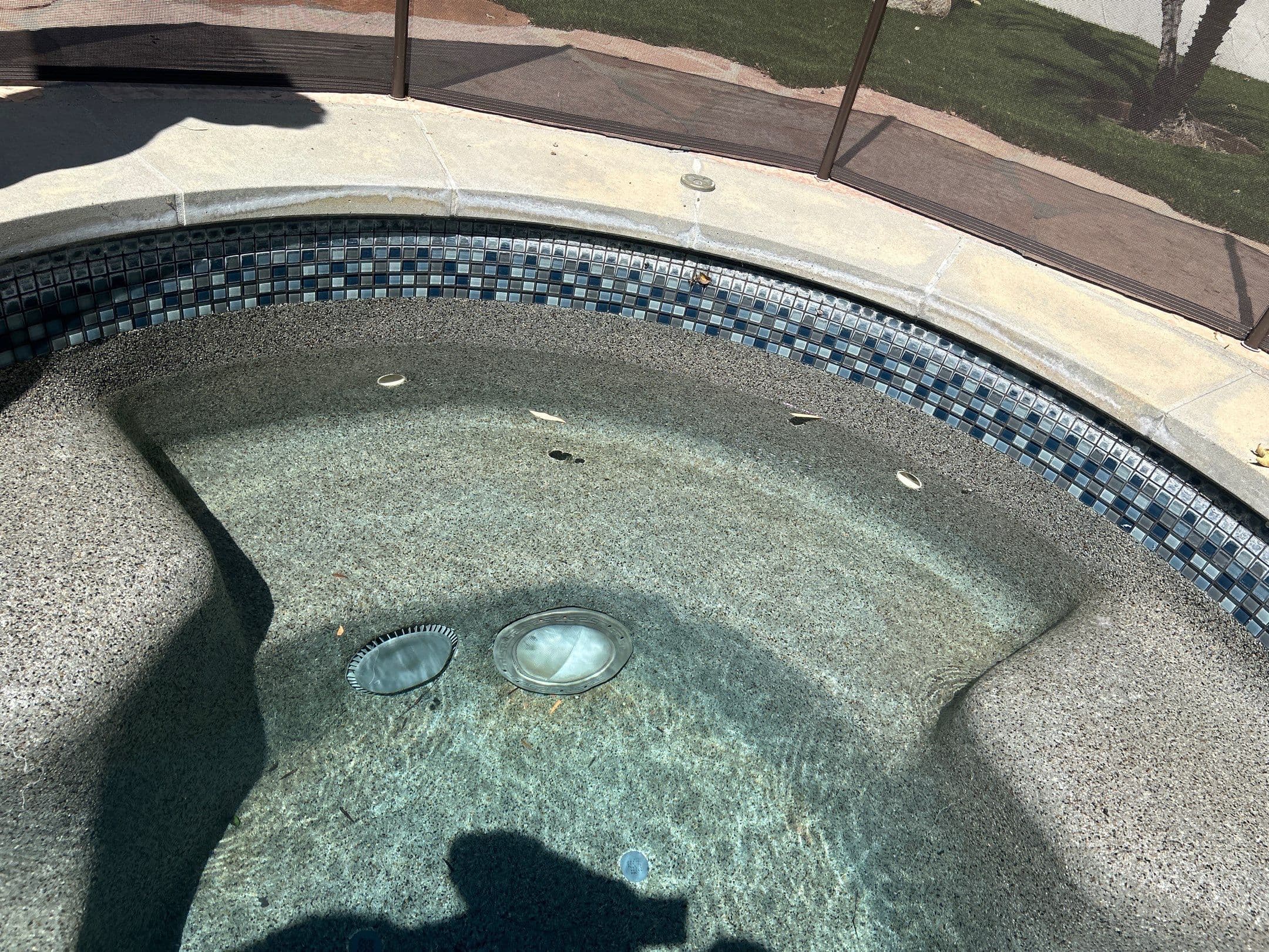 Before sandblasting in Calabasas