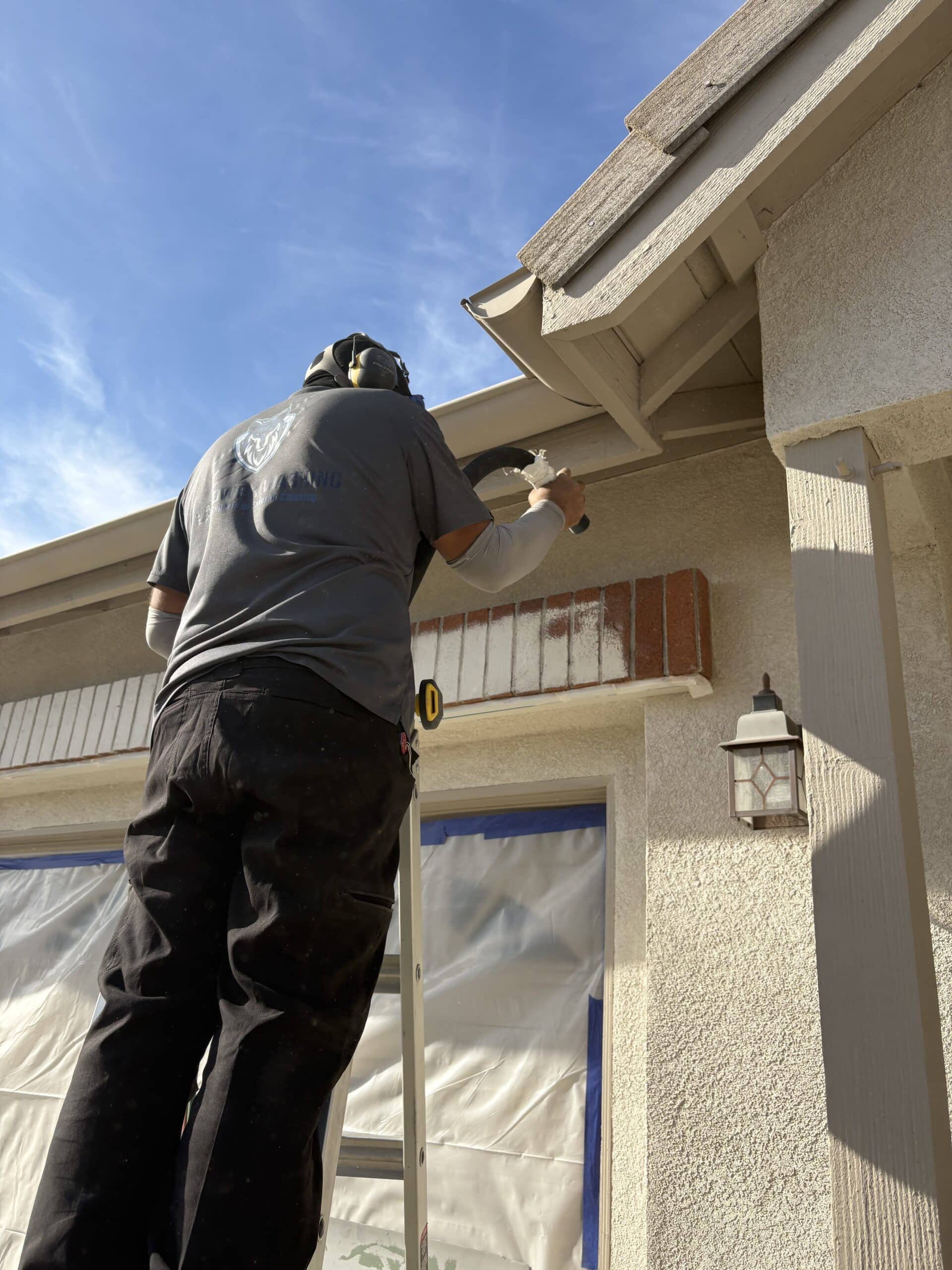 Brick sandblasting in Orange County