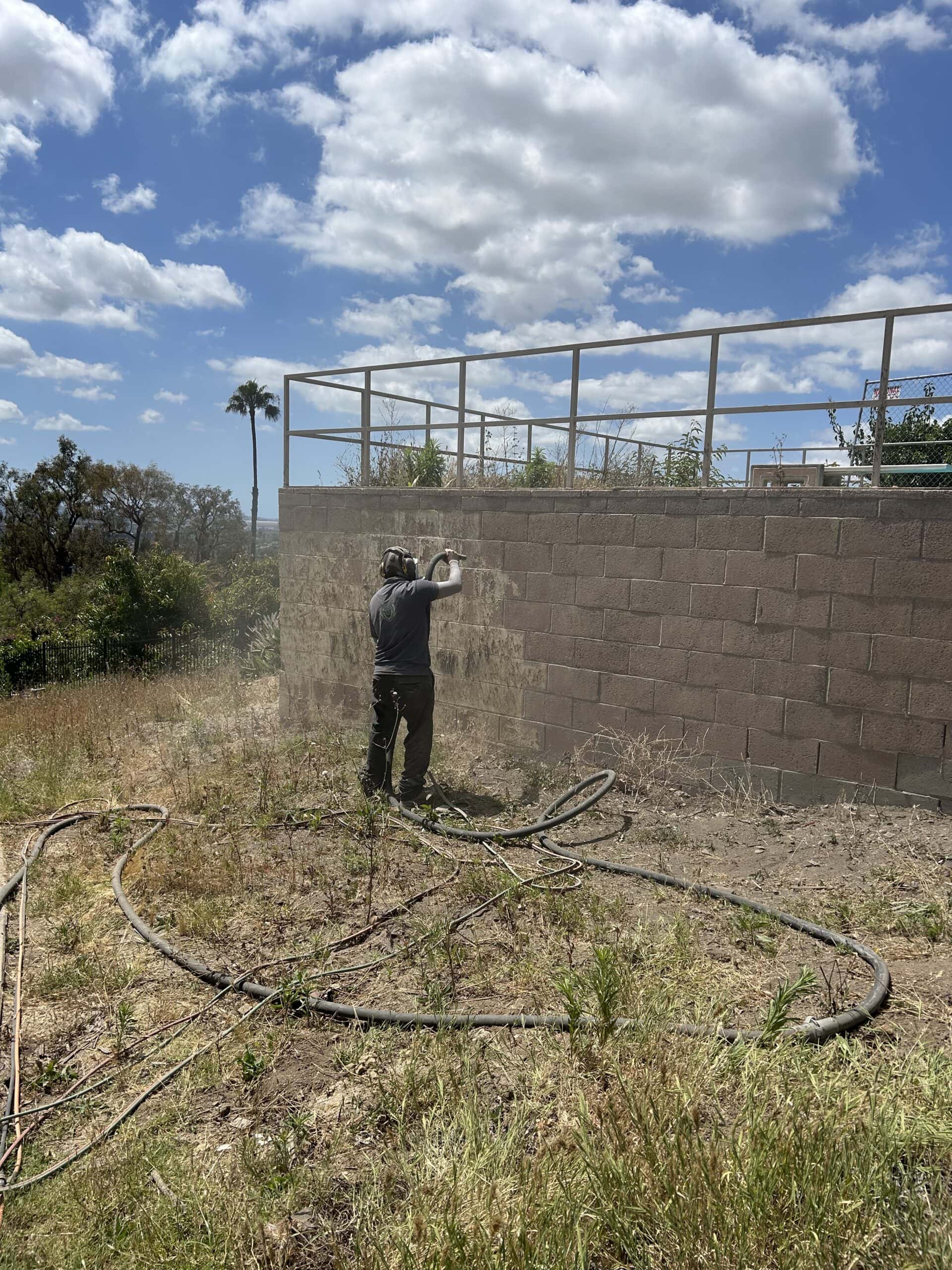 Professional sandblasting services in Santa Ana, CA