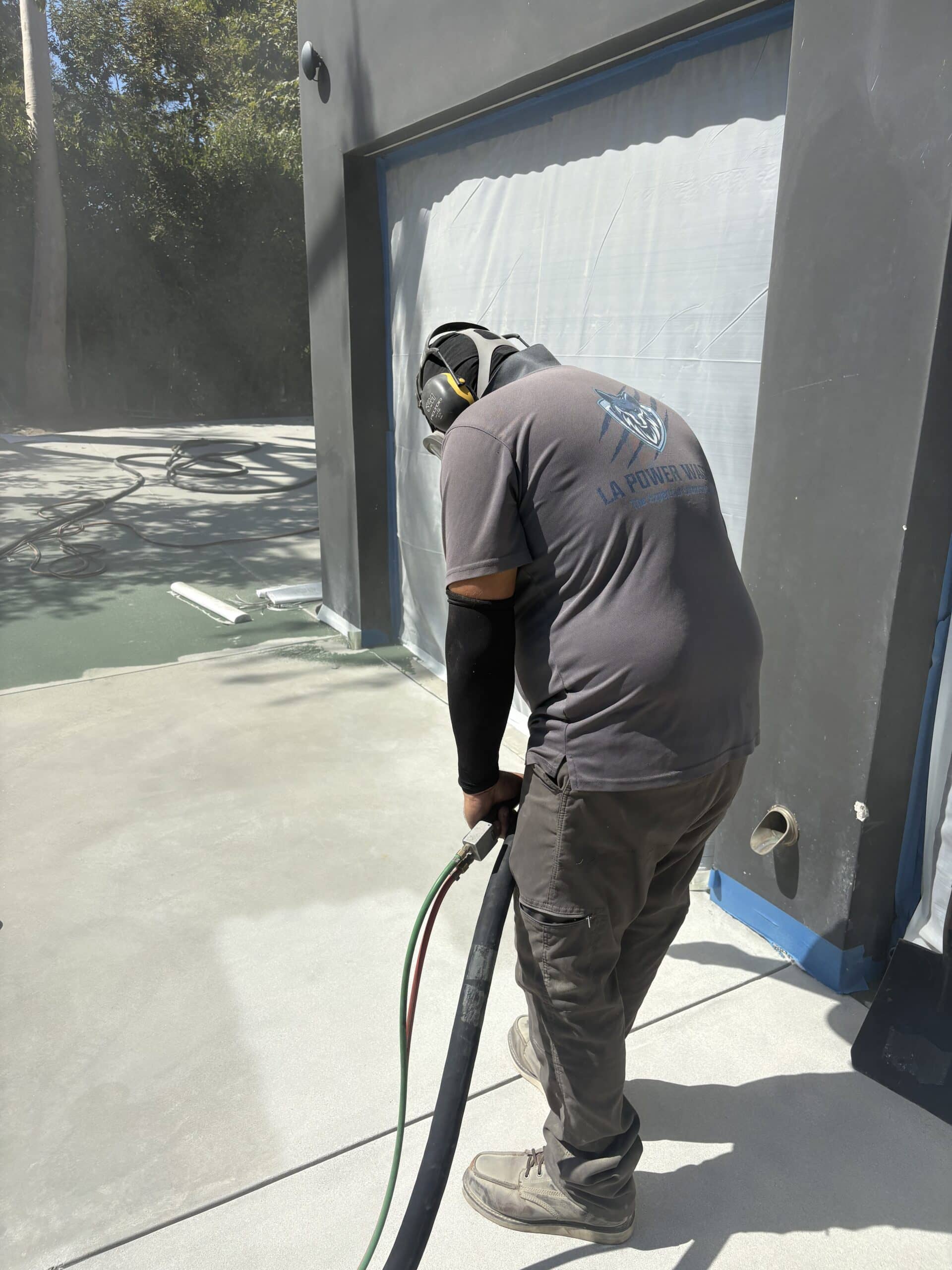 Sandblasting near Glendale