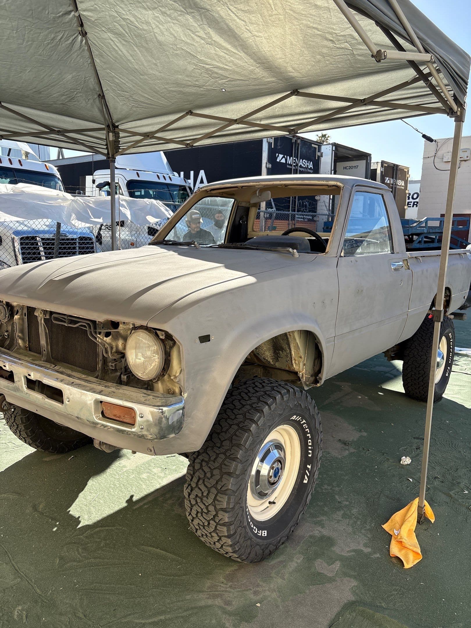 Automotive sandblasting in Los Angeles County