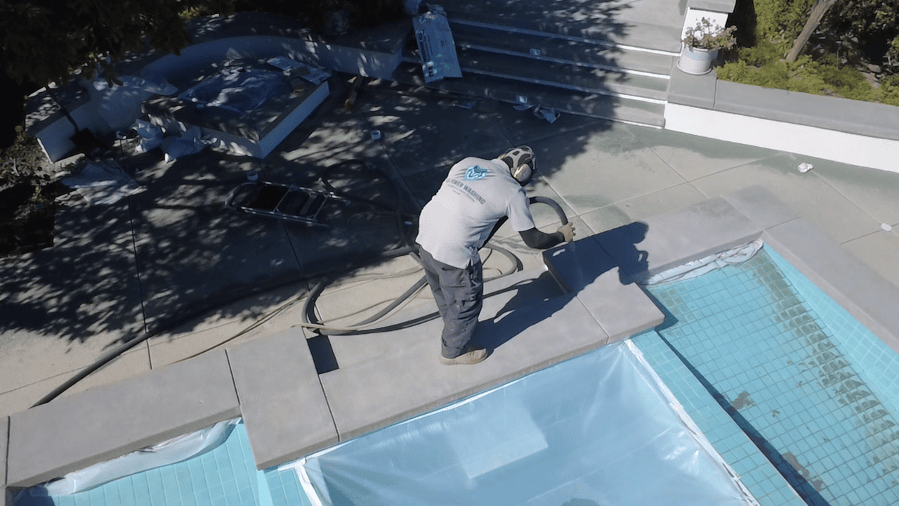 Professional sandblasting services in Calabasas, CA